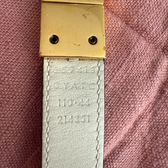 Gucci Marmont reversible thin belt size 110 - Picture 5 of 9